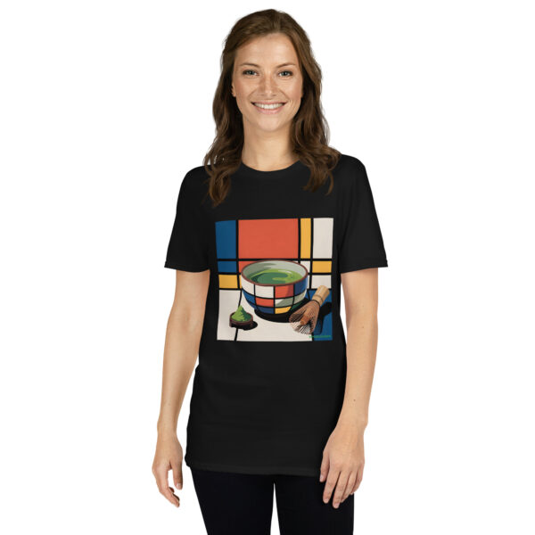 Camiseta Matcha Arte Moderno unisex - Imagen 3