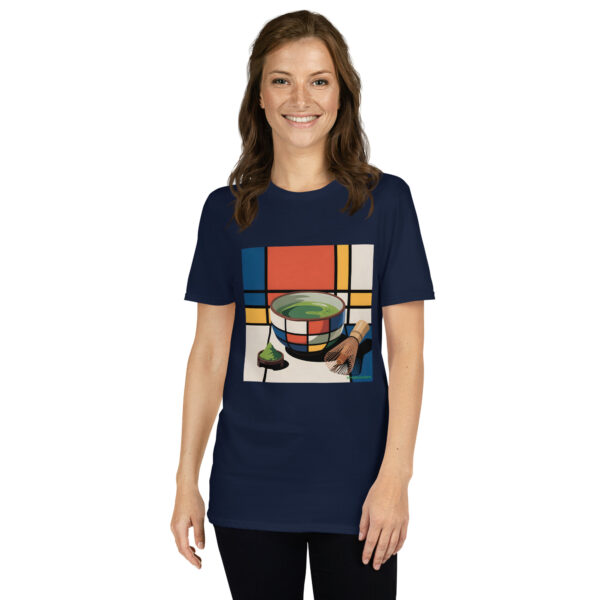 Camiseta Matcha Arte Moderno unisex - Imagen 4