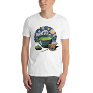Camiseta Matcha Noche Estrellada unisex