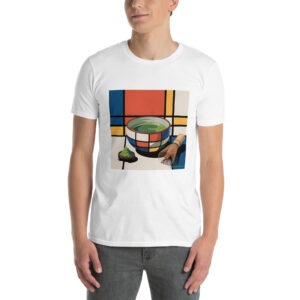 Camiseta Matcha Arte Moderno unisex
