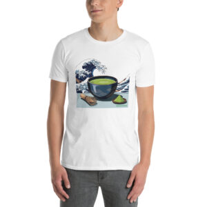 Camiseta Matcha Ola Kanagawa unisex