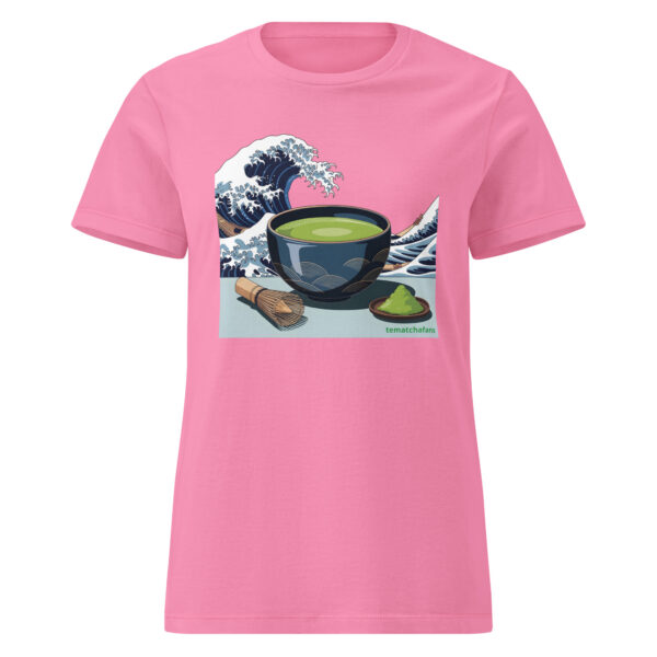 Camiseta Matcha Ola Kanagawa mujer - Imagen 6