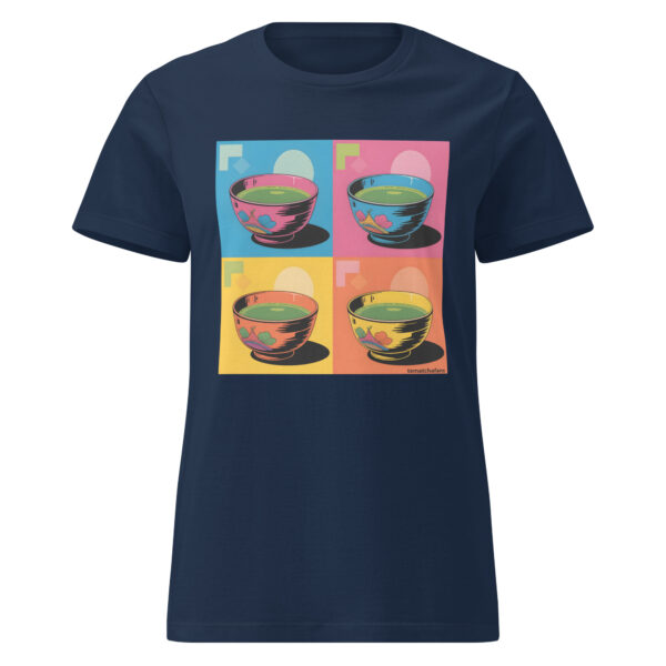 Camiseta Matcha Pop Art mujer - Imagen 3