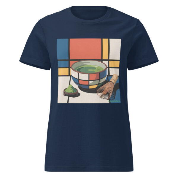 Camiseta Matcha Arte Moderno mujer - Imagen 3