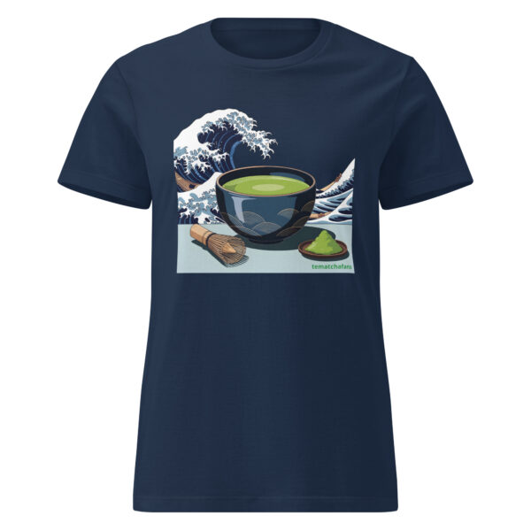 Camiseta Matcha Ola Kanagawa mujer - Imagen 3