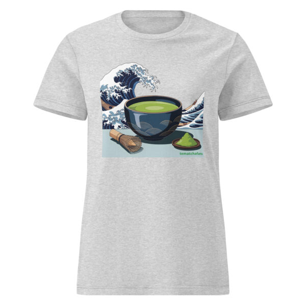 Camiseta Matcha Ola Kanagawa mujer - Imagen 7