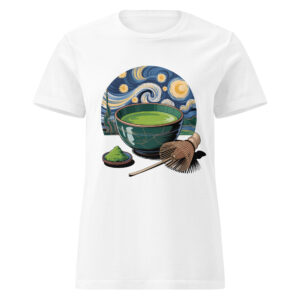 Camiseta Matcha Noche Estrellada mujer