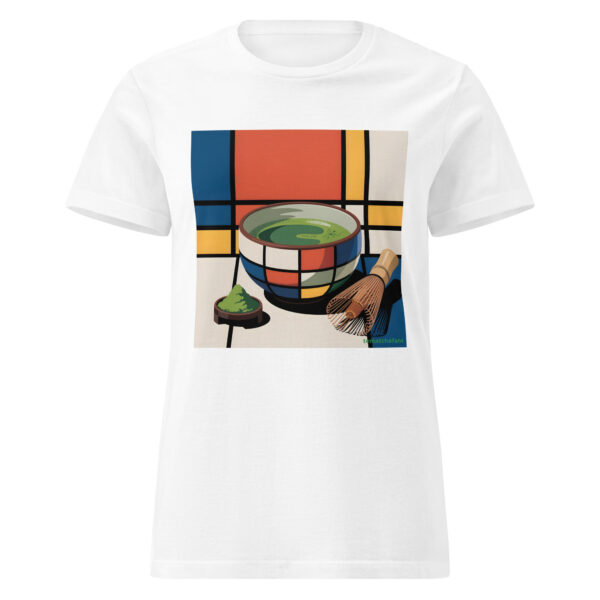 Camiseta Matcha Arte Moderno mujer